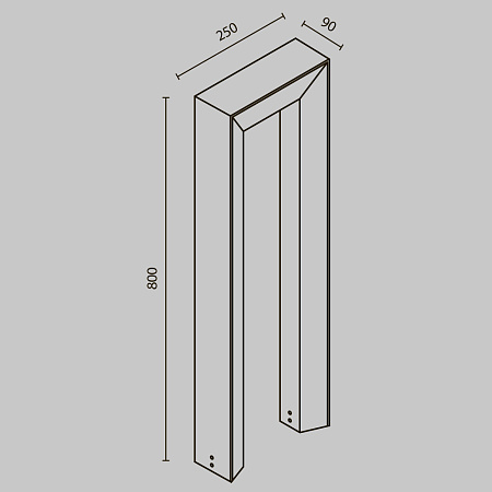Уличный ландшафтный светодиодный светильник Maytoni Frama O469FL-L12GF3K