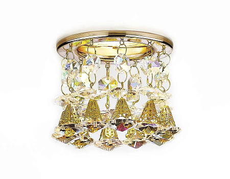 Встраиваемый светильник Crystal Spot K2233 G/PR