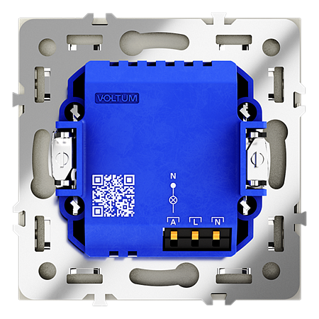 Датчик движения встраиваемый VOLTUM S70, (сталь) VLS070505