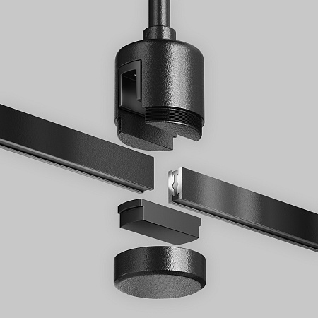 Крепление потолочное 700мм с прямым коннектором питания Maytoni Flarity TRA159C-IPC1-B