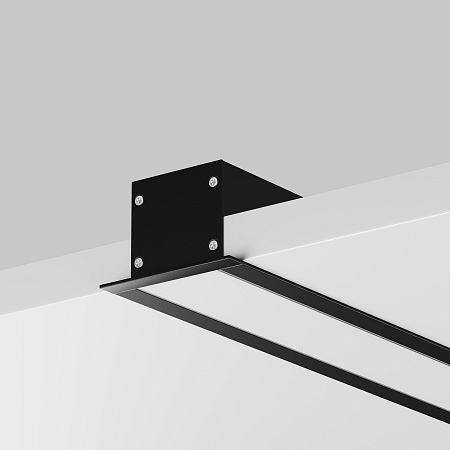 Алюминиевый профиль встраиваемый с накладным фланцем Maytoni ALM-5035T-B-2M 632012