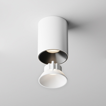 Декоративная рамка-отражатель для потолочных светильников Alfa LED Maytoni Ring8-10W-RD-W