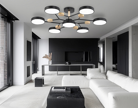 Люстра потолочная светодиодная FL4866 Люстра потолочная светодиодная FL4866