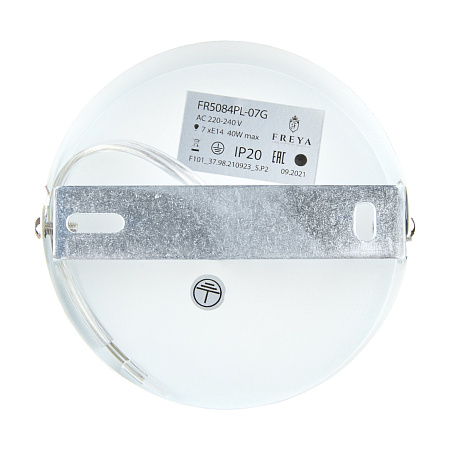 Люстра на штанге Freya Vanessa FR5084PL-07G Люстра на штанге Freya Vanessa FR5084PL-07G