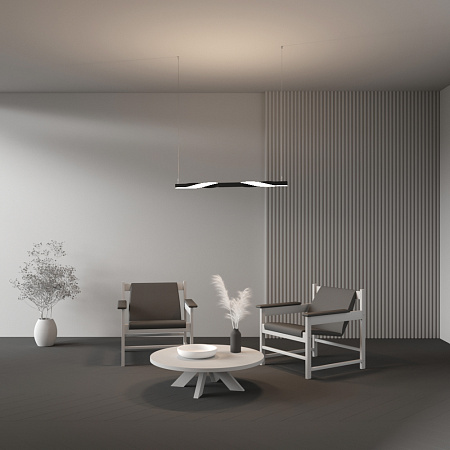 Радиусный профиль 35x35 Twist 180° Maytoni ALM-3535R-B-T-180°-0.5M