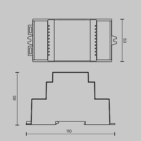 Мастер контроллер 1 канал Maytoni Dali 721008