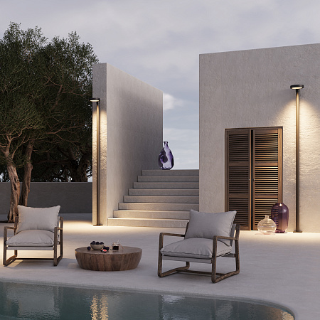 Уличный опорный столб Maytoni Pillar O473P-GF