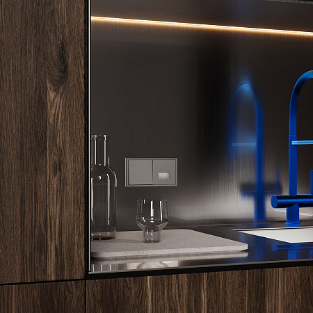 Накладка для подсветки светодиодной Voltum S70 (капучино) VLS002314 Накладка для подсветки светодиодной Voltum S70 (капучино) VLS002314