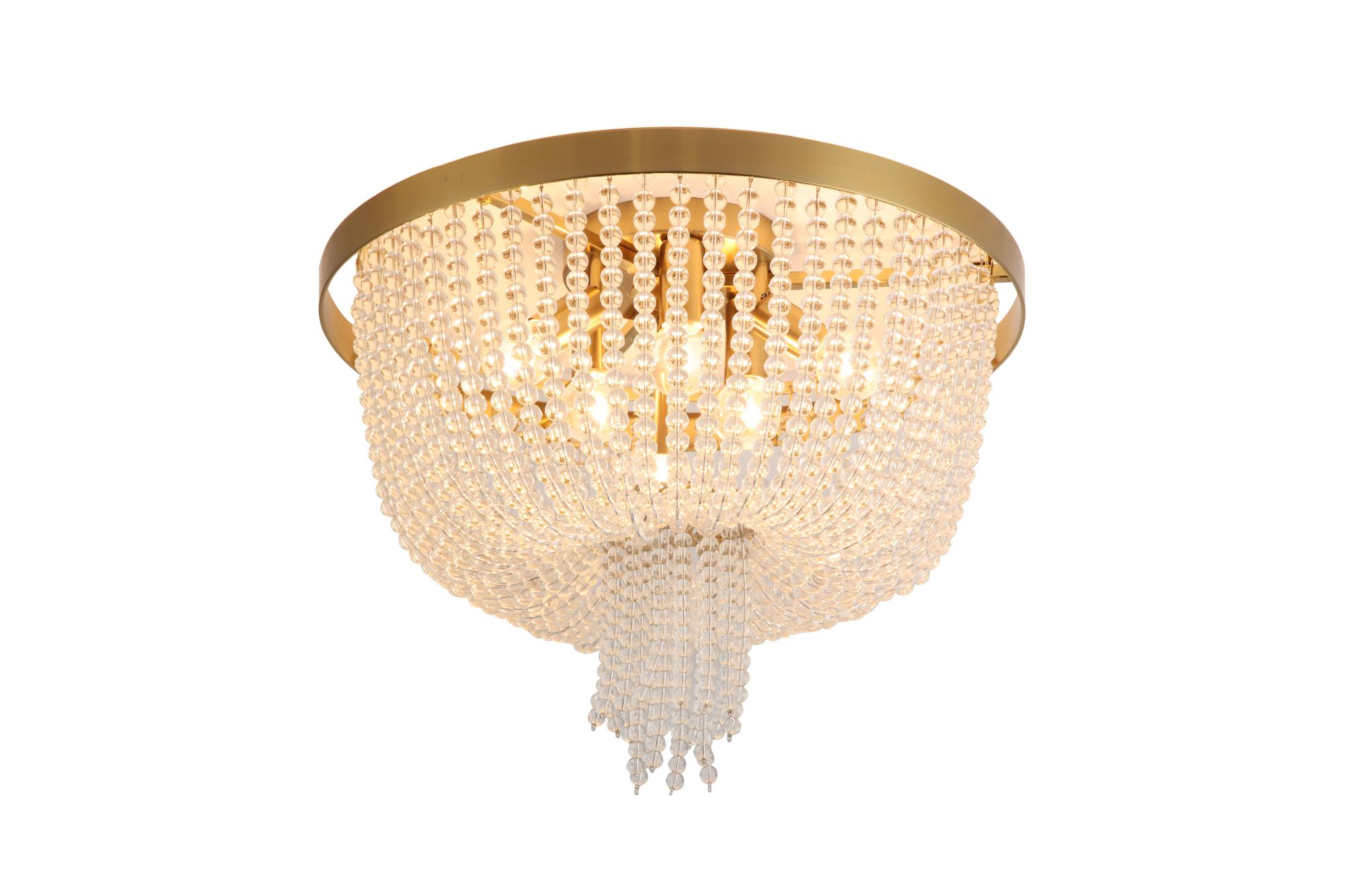 Люстра потолочная хрустальная Freya Ornament FR1008CL-04BS