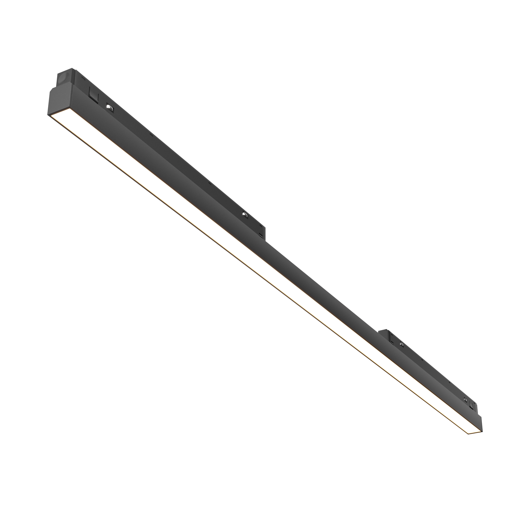 Трековый магнитный светодиодный светильник диммируемый Maytoni Basis TR030-4-30W3K-WW-DS-B