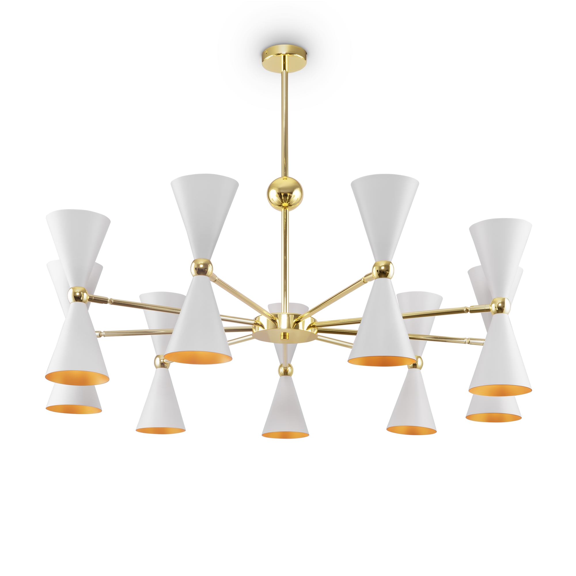 Люстра на штанге Maytoni Vesper MOD108PL-18WG