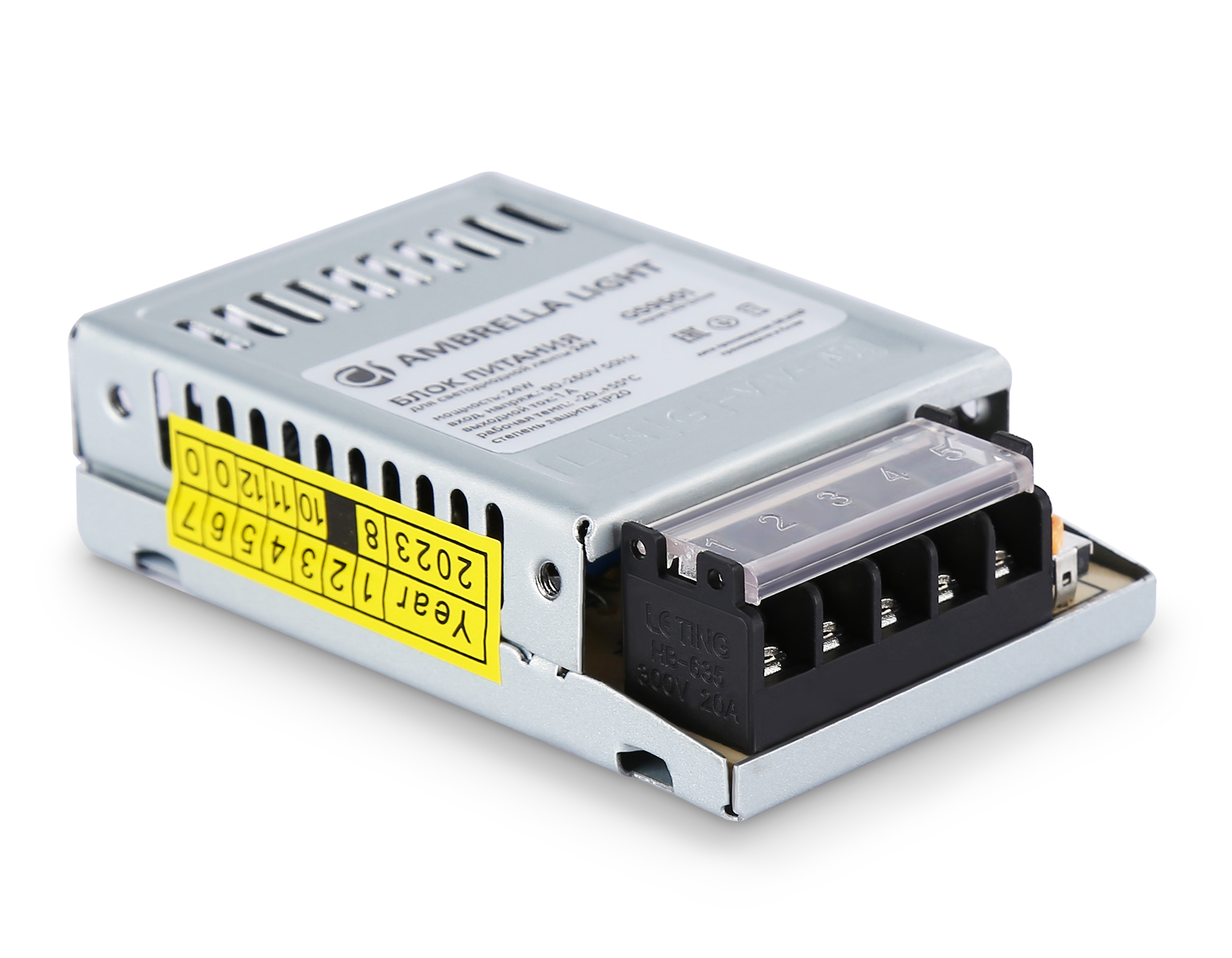 Блок питания 24V 24W IP20 LED Driver GS9601