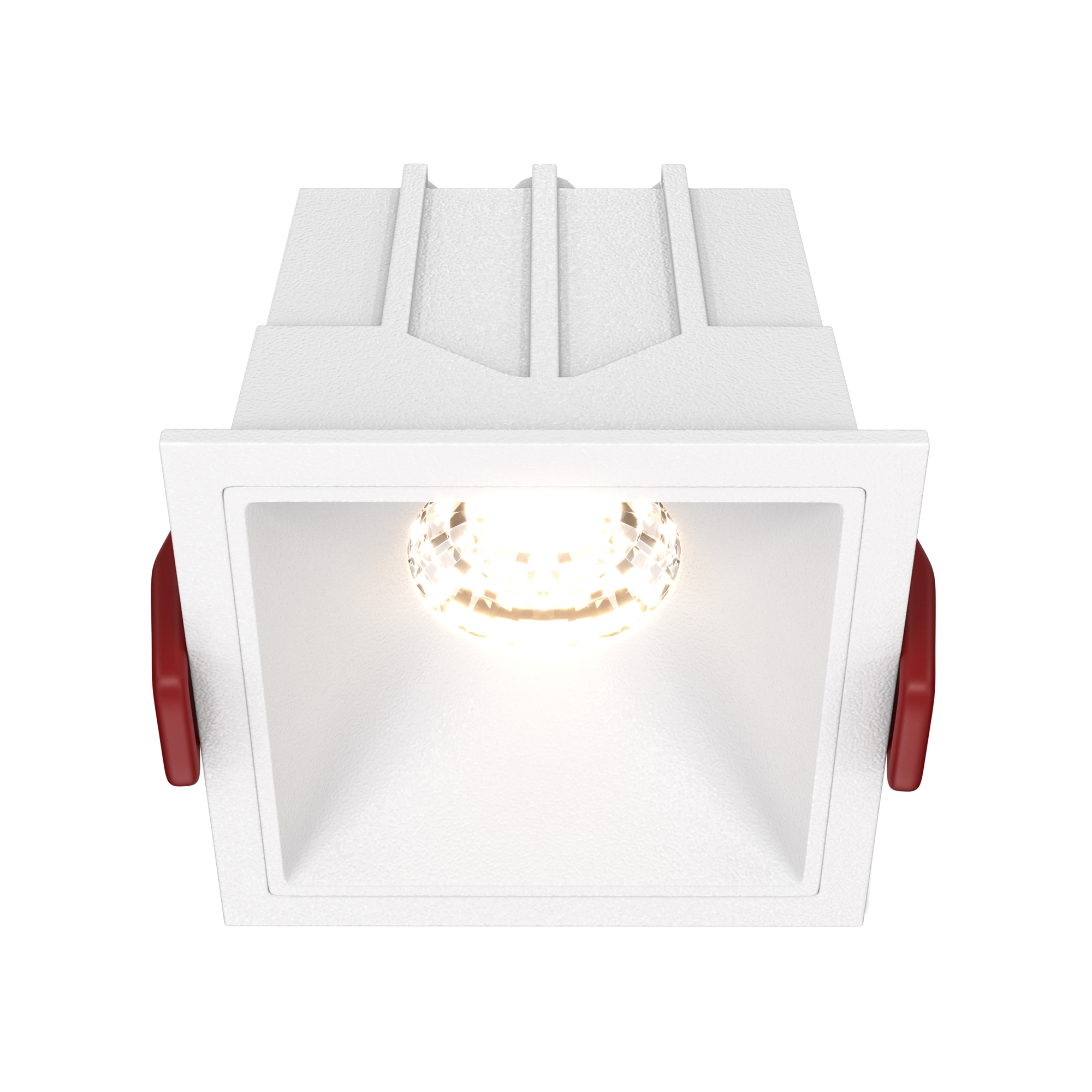 Модульный встраиваемый светодиодный светильник диммируемый Maytoni Alfa LED DL043-01-10W3K-D-SQ-W