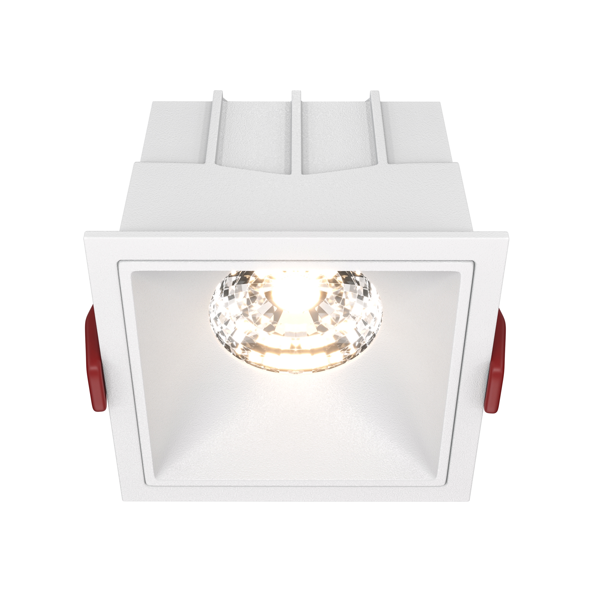 Модульный встраиваемый светодиодный светильник диммируемый Maytoni Alfa LED DL043-01-15W3K-D-SQ-W
