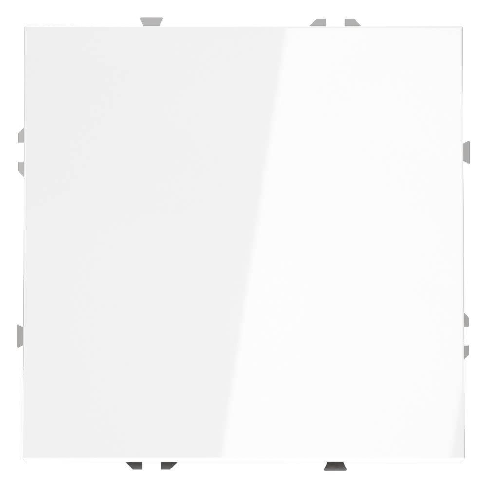 Выключатель встраиваемый VOLTUM S70 одноклавишный (белый глянцевый) VLS010101