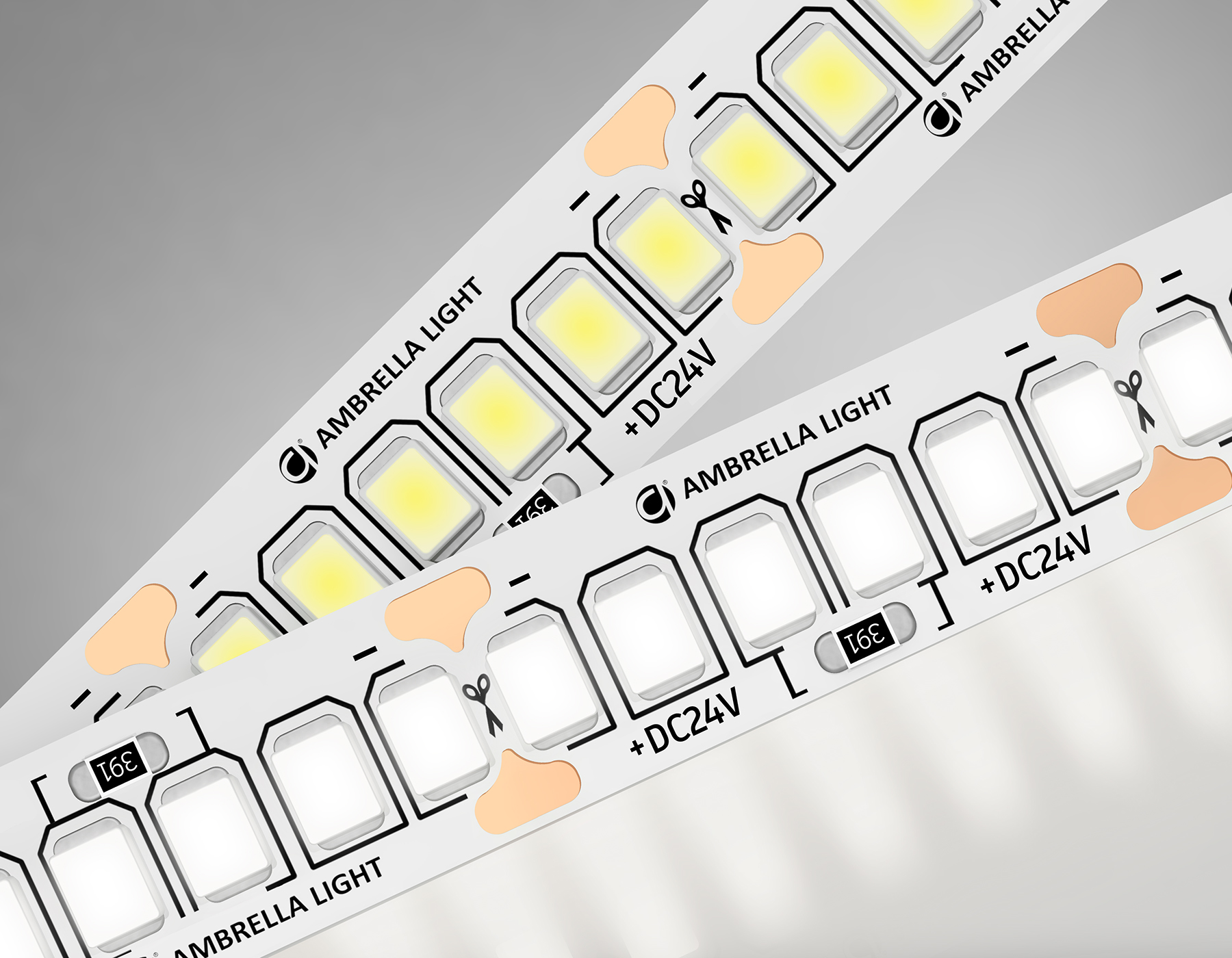 Светодиодная лента GS3102 2835 120Led 10W 24V IP20 4500K GS GS3102