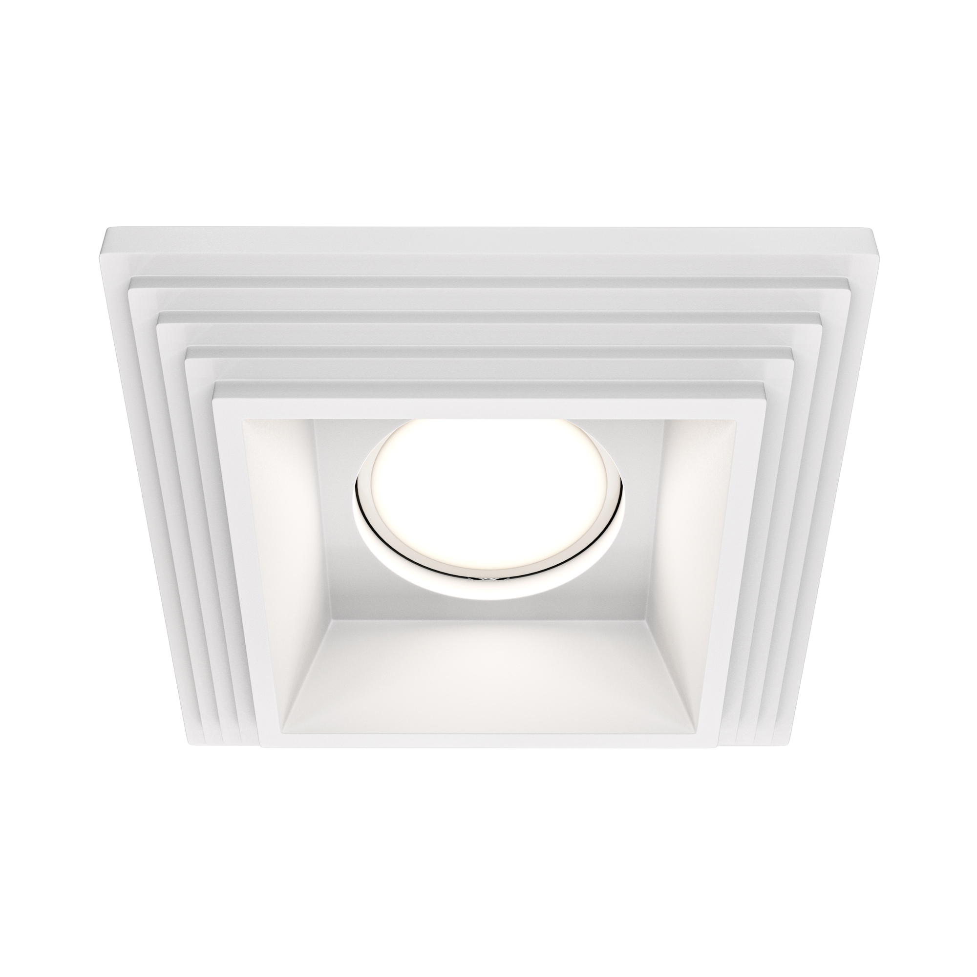 Светильник встраиваемый Maytoni Gyps Modern DL005-1-01-W-1