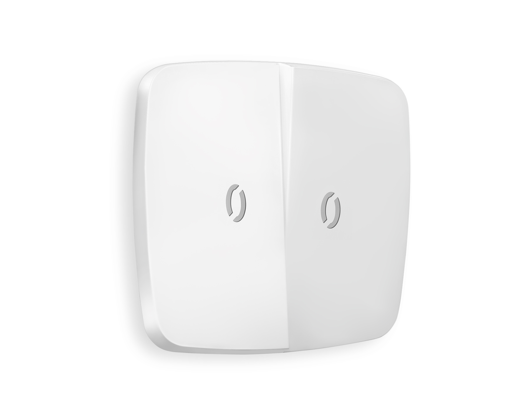 Лицевая панель для 2-клавишных выключателей с подсветкой QUANT Ambrella Volt OMEGA OP1240