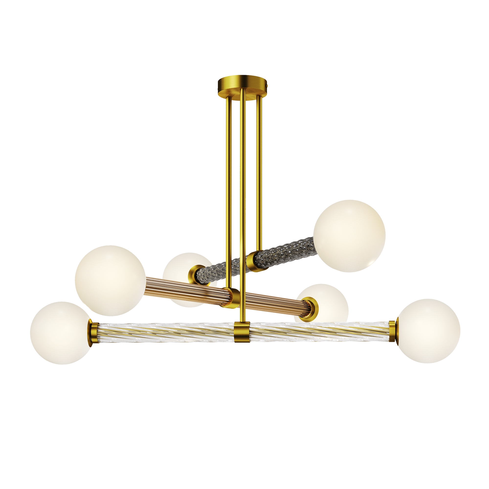Люстра на штанге Maytoni Teatro MOD287PL-06BS