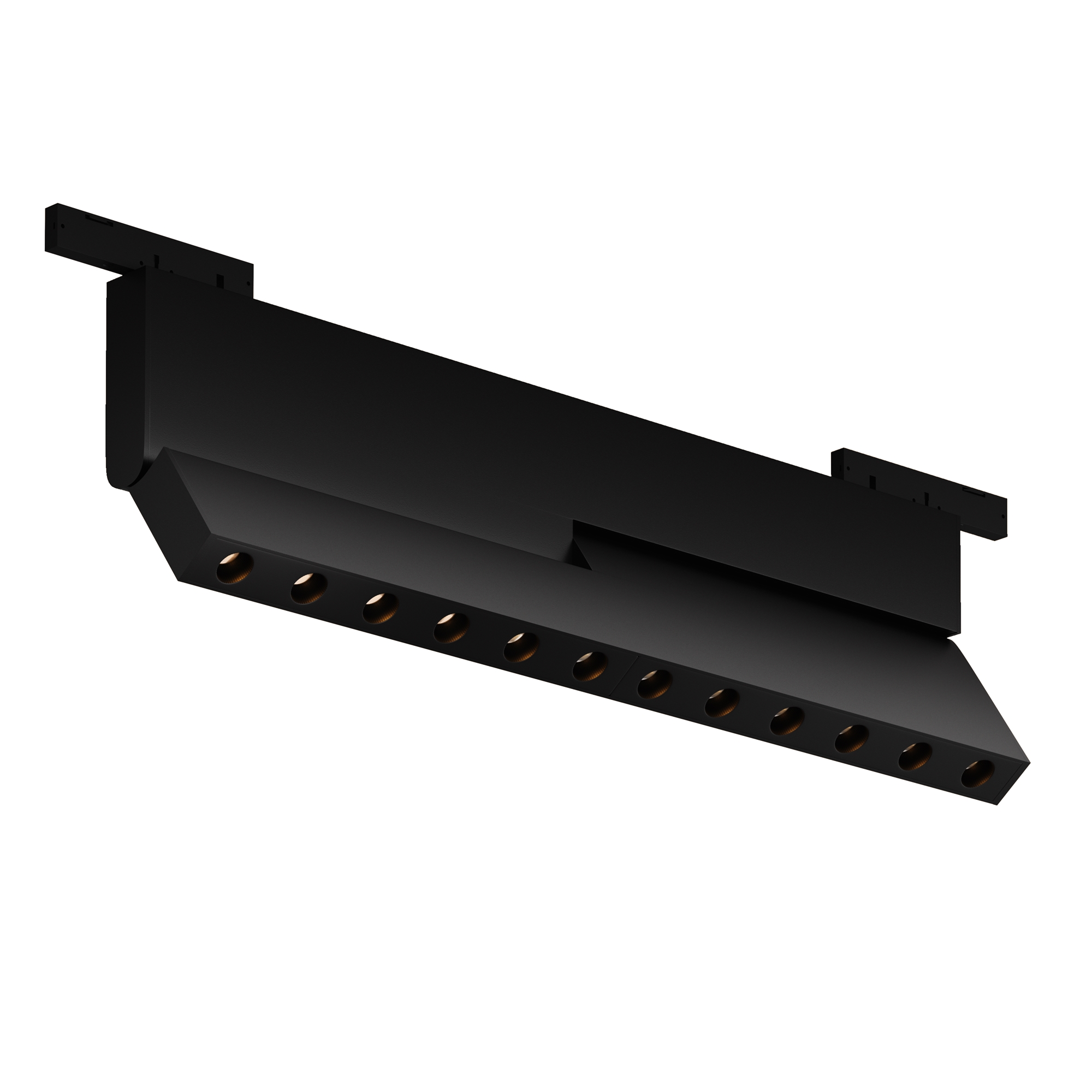 Трековый однофазный светодиодный светильник UNITY Maytoni Points Rot TR194-1-12W2.7K-M-B