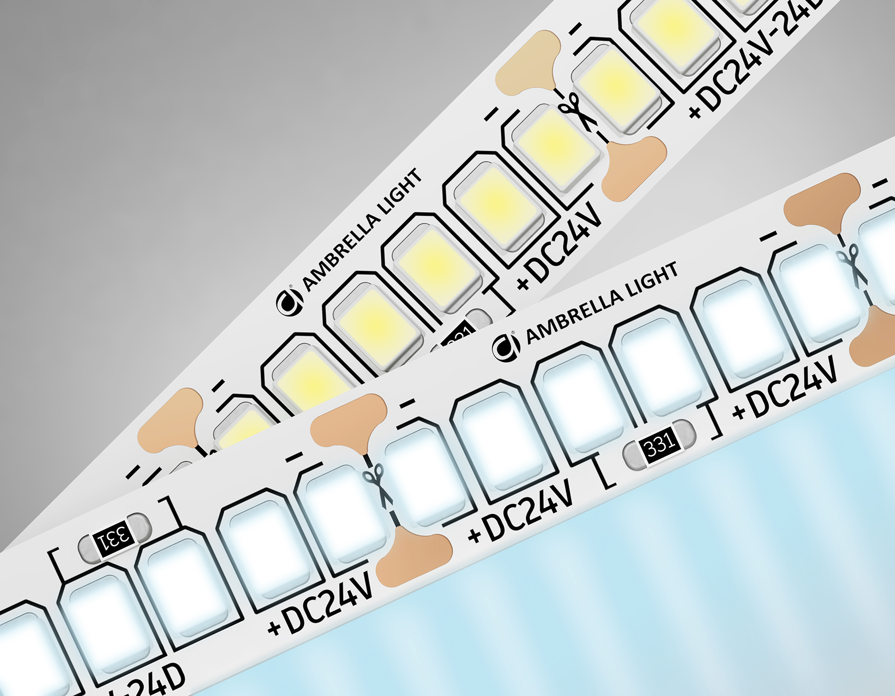 Светодиодная лента GS3403 2835 240Led 20W 24V IP20 6500K GS GS3403