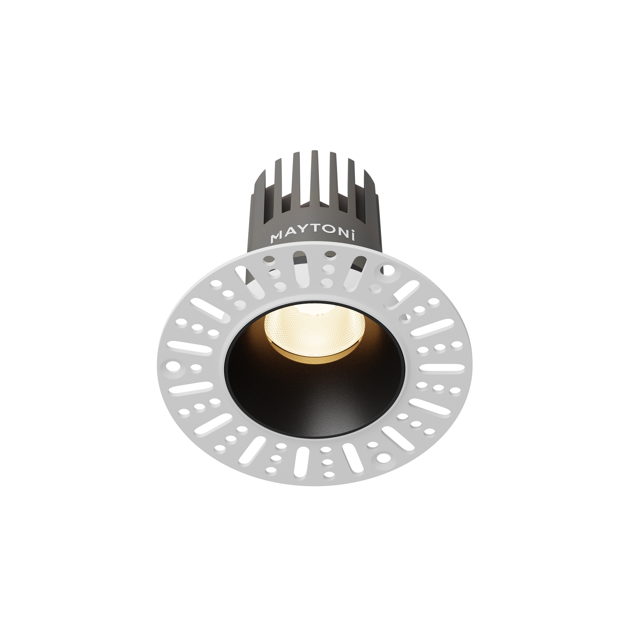 Светильник встраиваемый светодиодный Maytoni Dip DL119-10W-3K-TRS-B