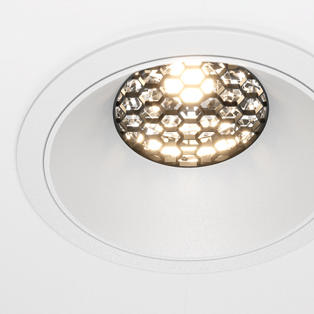 Светильник встраиваемый светодиодный Maytoni Alfa LED DL043-01-15W3K-RD-W