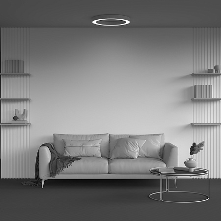 Светильник настенно-потолочный Maytoni Lua C093CL-45W4K-W