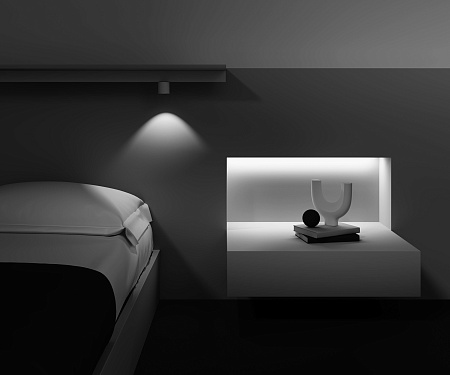 Трековый магнитный светодиодный светильник Maytoni Exility Alfa S TR132-2-7W3K-W