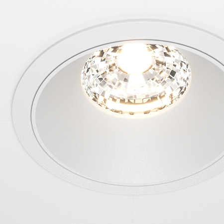Светильник встраиваемый светодиодный Maytoni Alfa LED DL043-01-15W3K-RD-W