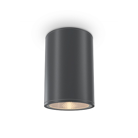 Уличный потолочный светодиодный светильник Maytoni Bar O306CL-L12GF