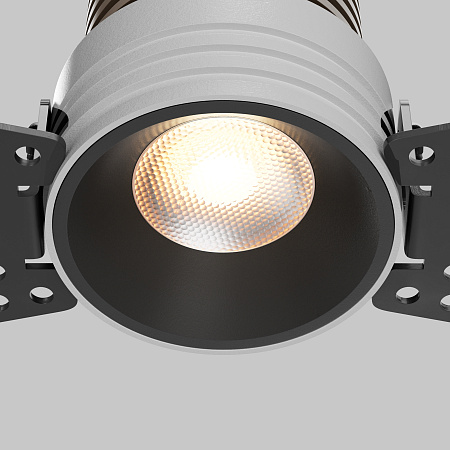 Светильник встраиваемый светодиодный Maytoni Mini DL059-7W3K-TRS-B Светильник встраиваемый светодиодный Maytoni Mini DL059-7W3K-TRS-B