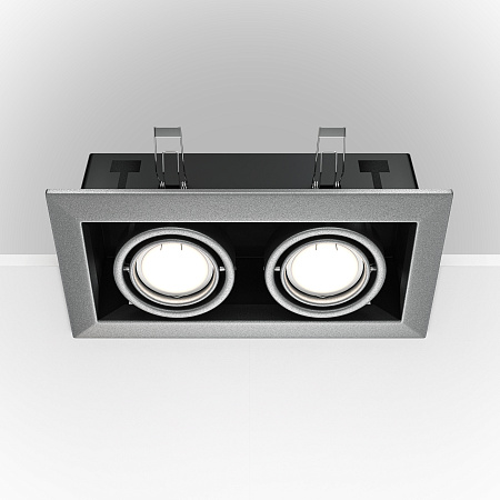 Встраиваемый светильник Maytoni Metal Modern DL008-2-02-S Встраиваемый светильник Maytoni Metal Modern DL008-2-02-S