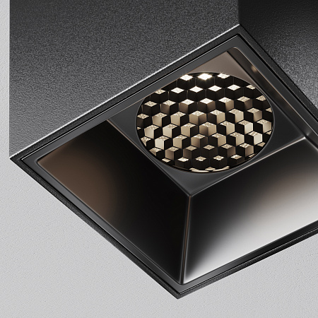 Светильник поолочный светодиодный Maytoni Alfa LED C064CL-5W4K-SQ-B