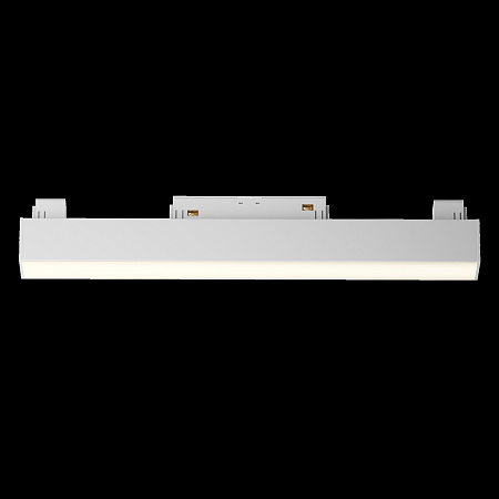 Трековый магнитный однофазный светодиодный светильник Maytoni Basis Gravity TR074-2-12W3K-W