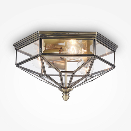 Потолочная люстра Maytoni Zeil H356-CL-03-BZ Потолочная люстра Maytoni Zeil H356-CL-03-BZ