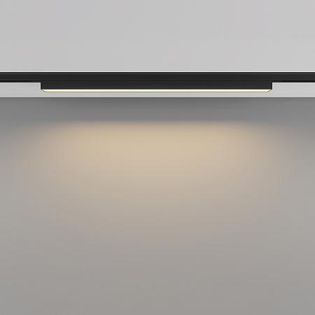 Трековый магнитный светодиодный светильник Maytoni Levity Basis TR192-1-12W2.7K-B