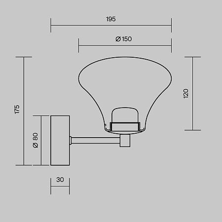Бра Maytoni Dynasty MOD402WL-L3BS3K Бра Maytoni Dynasty MOD402WL-L3BS3K