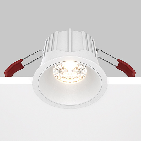 Светильник встраиваемый светодиодный Maytoni Alfa LED DL043-01-15W3K-RD-W