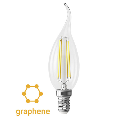 Филаментная лампа Voltega E14 9W 4000K Graphene 7133