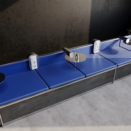 Светорегулятор встраиваемый VOLTUM S70 поворотно-нажимной 600 Вт, (белый глянцевый) VLS070301