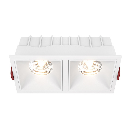 Модульный встраиваемый светодиодный светильник диммируемый Maytoni Alfa LED DL043-02-15W3K-D-SQ-W Модульный встраиваемый светодиодный светильник диммируемый Maytoni Alfa LED DL043-02-15W3K-D-SQ-W