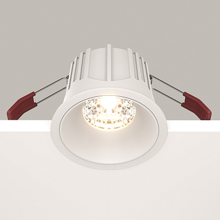 Светильник встраиваемый светодиодный Maytoni Alfa LED DL043-01-15W3K-RD-W