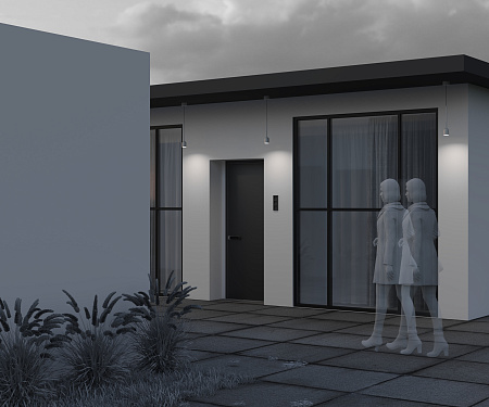 Уличный подвесной светодиодный светильник Maytoni Apex O491PL-L6W3K