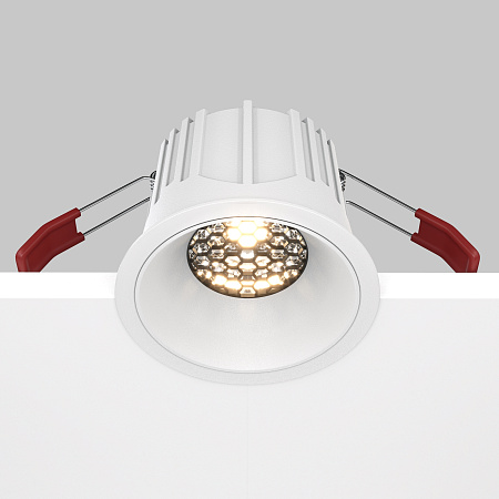 Светильник встраиваемый светодиодный Maytoni Alfa LED DL043-01-15W3K-RD-W