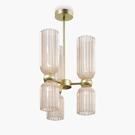 Люстра на штанге Maytoni Antic MOD302PL-06CG Люстра на штанге Maytoni Antic MOD302PL-06CG