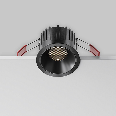 Светильник встраиваемый светодиодный Maytoni Alfa LED DL043-01-15W4K-RD-B-1 Светильник встраиваемый светодиодный Maytoni Alfa LED DL043-01-15W4K-RD-B-1