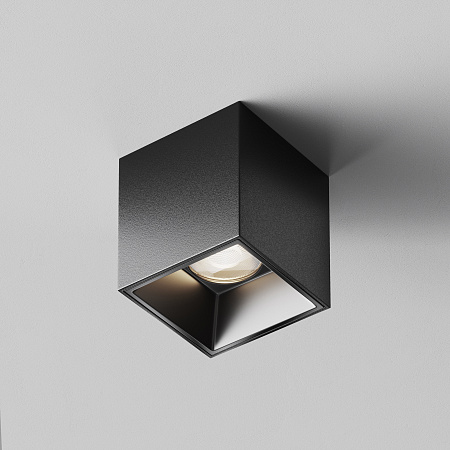 Светильник поолочный светодиодный Maytoni Alfa LED C064CL-5W4K-SQ-B