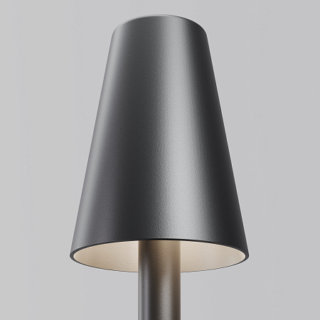 Уличный грунтовый светодиодный светильник Maytoni Cane O504FL-L1B3K1