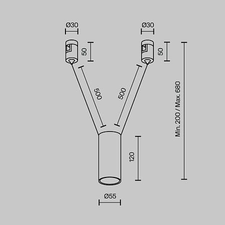 Трековый магнитный светодиодный светильник Maytoni Flarity Focus Led TR157-1-12W3K-BS